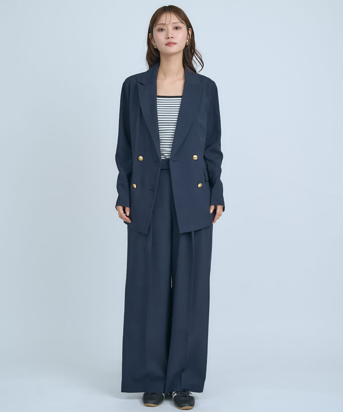 アンドクチュール「シアーワイドパンツ」|その他|