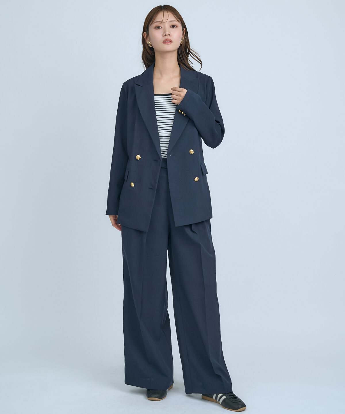 アンドクチュール「シアーワイドパンツ」|その他|