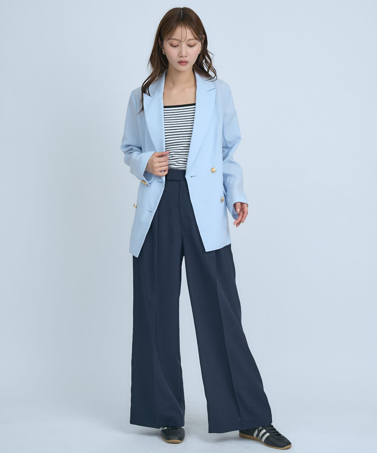 アンドクチュール「シアーワイドパンツ」|その他|