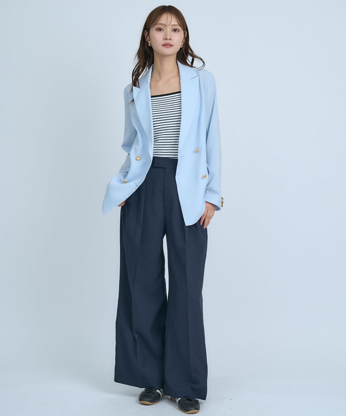 アンドクチュール「シアーワイドパンツ」|その他|