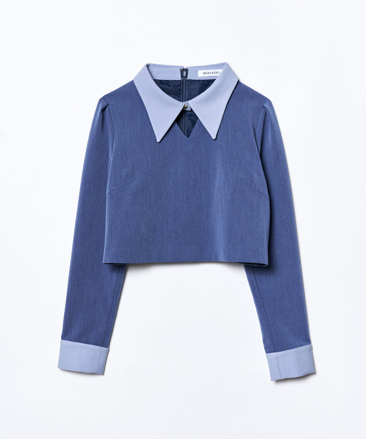 REDYAZEL「配色襟トップス」|シャツ・ブラウス|
