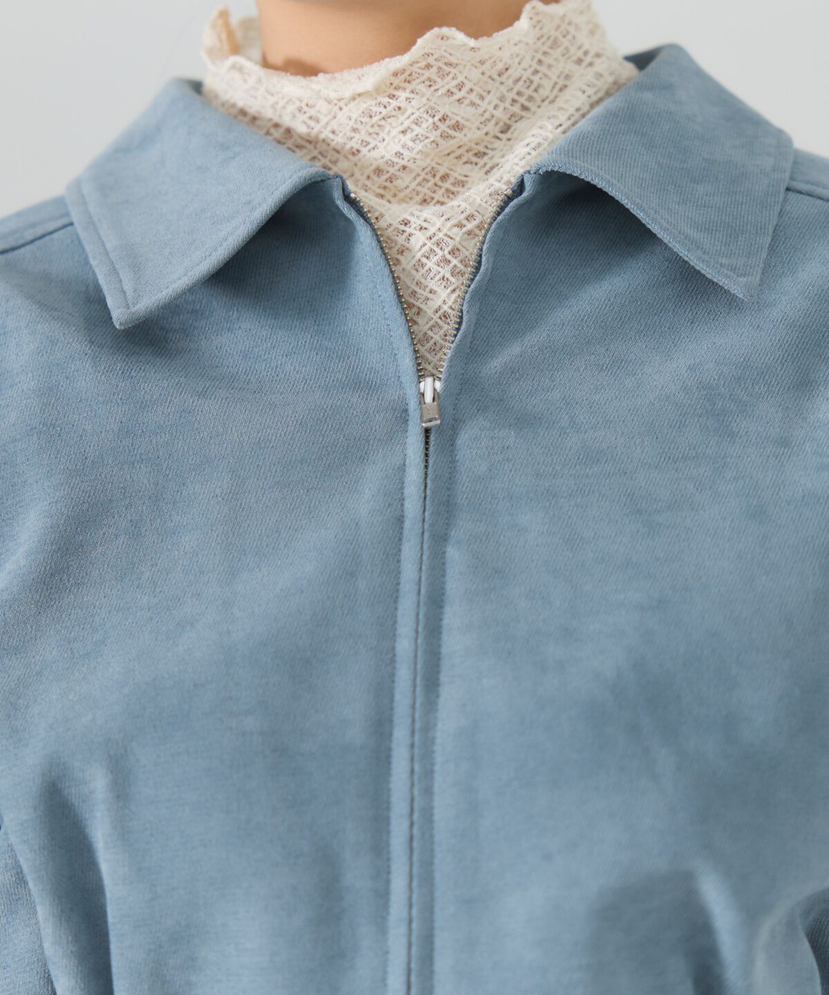 REDYAZEL「フロントジップショートブルゾン」|ブルゾン・スタジャン|