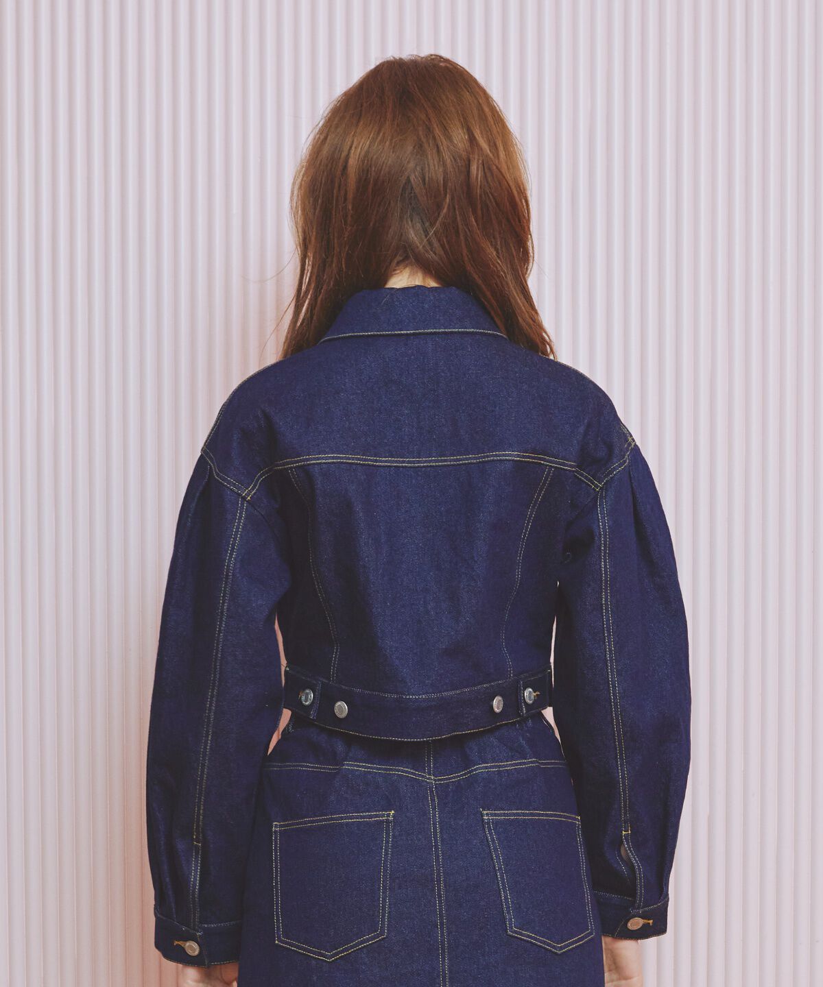 REDYAZEL「ビジューデニムジャケット」|デニムジャケット|