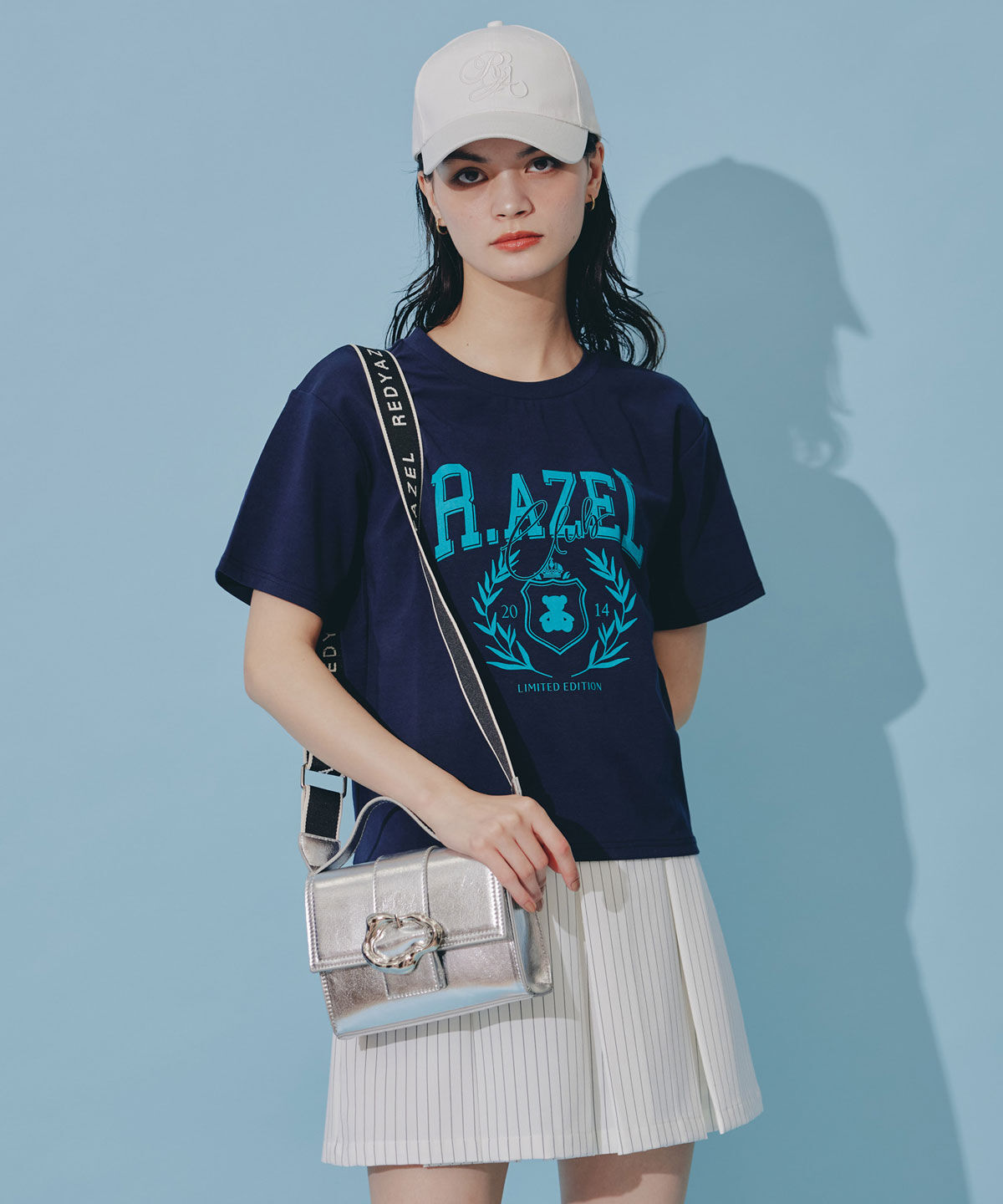 REDYAZEL「バックルデザインロゴストラップミニバッグ」|ショルダー・メッセンジャー|