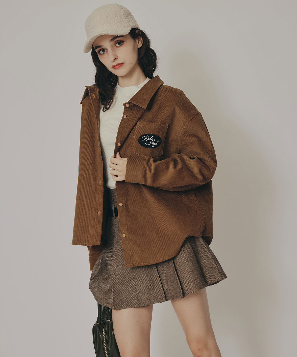 REDYAZEL「ロゴワッペンオーバーシャツ」|シャツ・ブラウス|