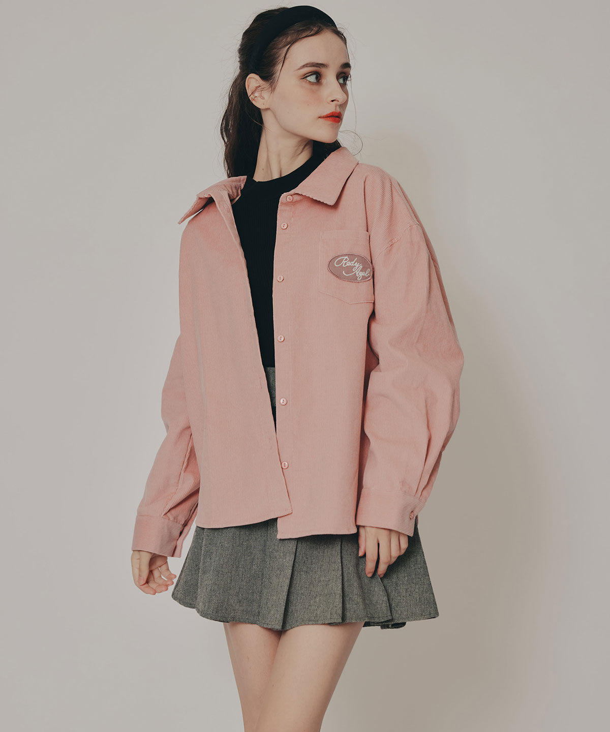 REDYAZEL「ロゴワッペンオーバーシャツ」|シャツ・ブラウス|