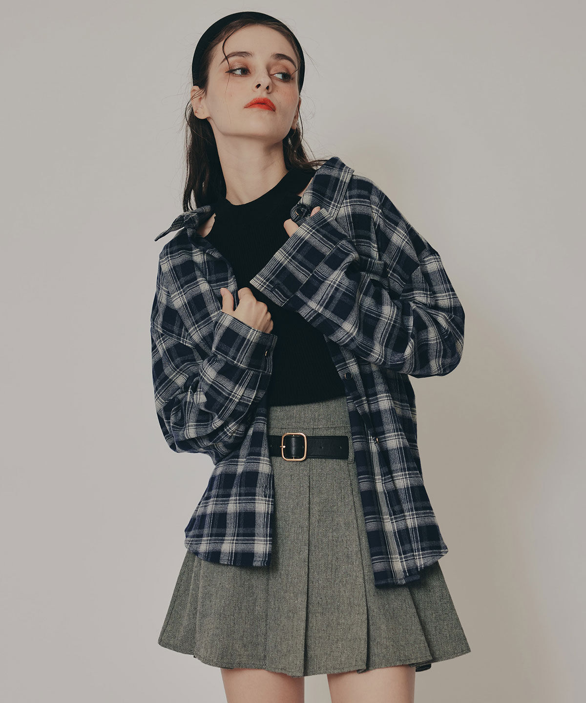 REDYAZEL「ロゴワッペンオーバーシャツ」|シャツ・ブラウス|