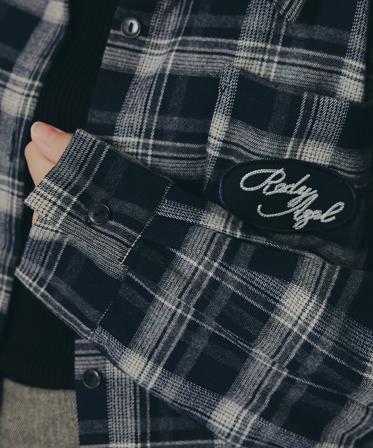 REDYAZEL「ロゴワッペンオーバーシャツ」|シャツ・ブラウス|