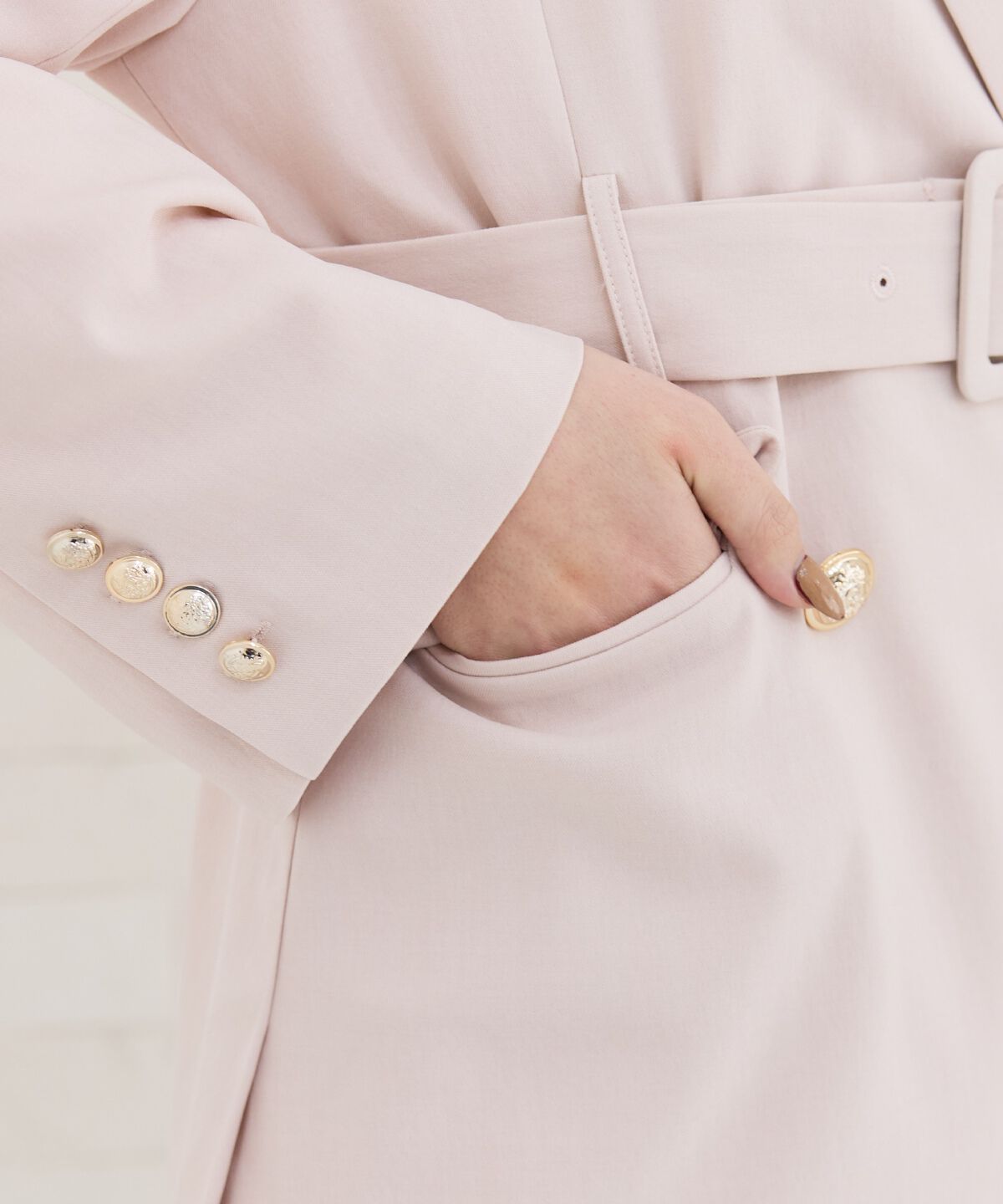 REDYAZEL「ベルテッドダブルジャケット」|テーラードジャケット|