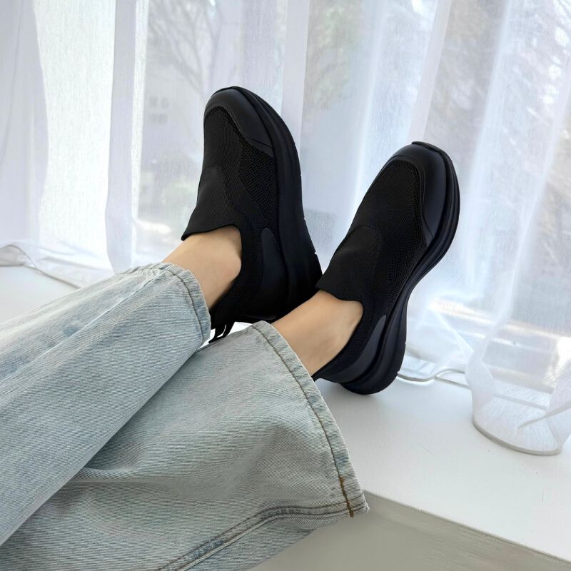 ORiental TRaffic「●2026春夏新作●【 瞬間フィット 】 ニット 防水 スニーカー /OT3799」|スニーカー|