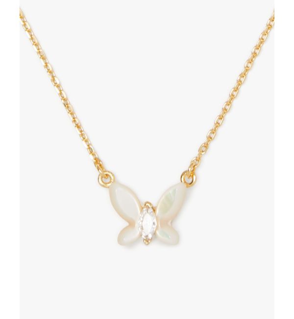 kate spade new york「ソーシャル バタフライ ペンダント」|ネックレス|MULTI