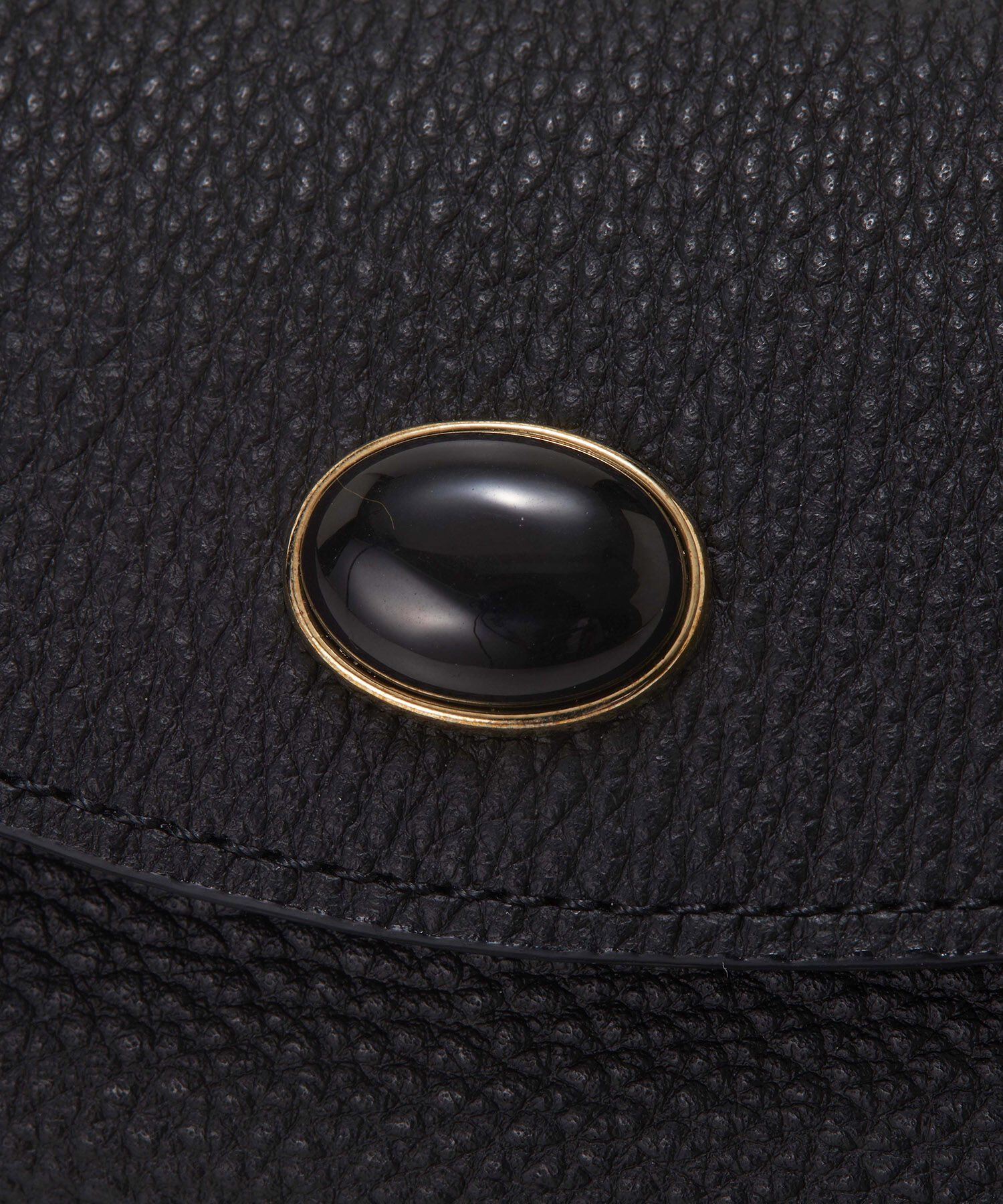 TOPKAPI 「【TOPKAPI】 gemdrops ジェムドロップ ミニエンボスレザー 天然石 三つ折り 財布」|財布|