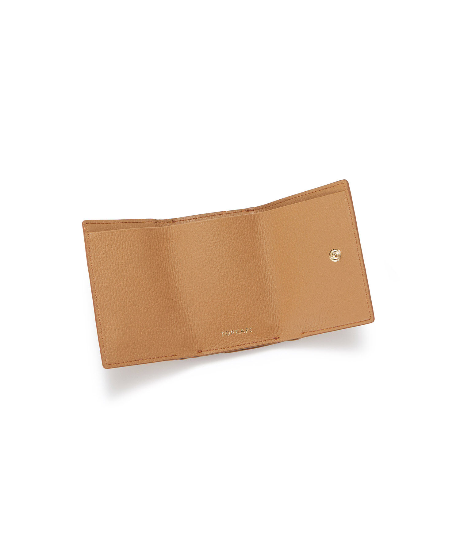 TOPKAPI 「【TOPKAPI】 gemdrops ジェムドロップ ミニエンボスレザー 天然石 三つ折り 財布」|財布|