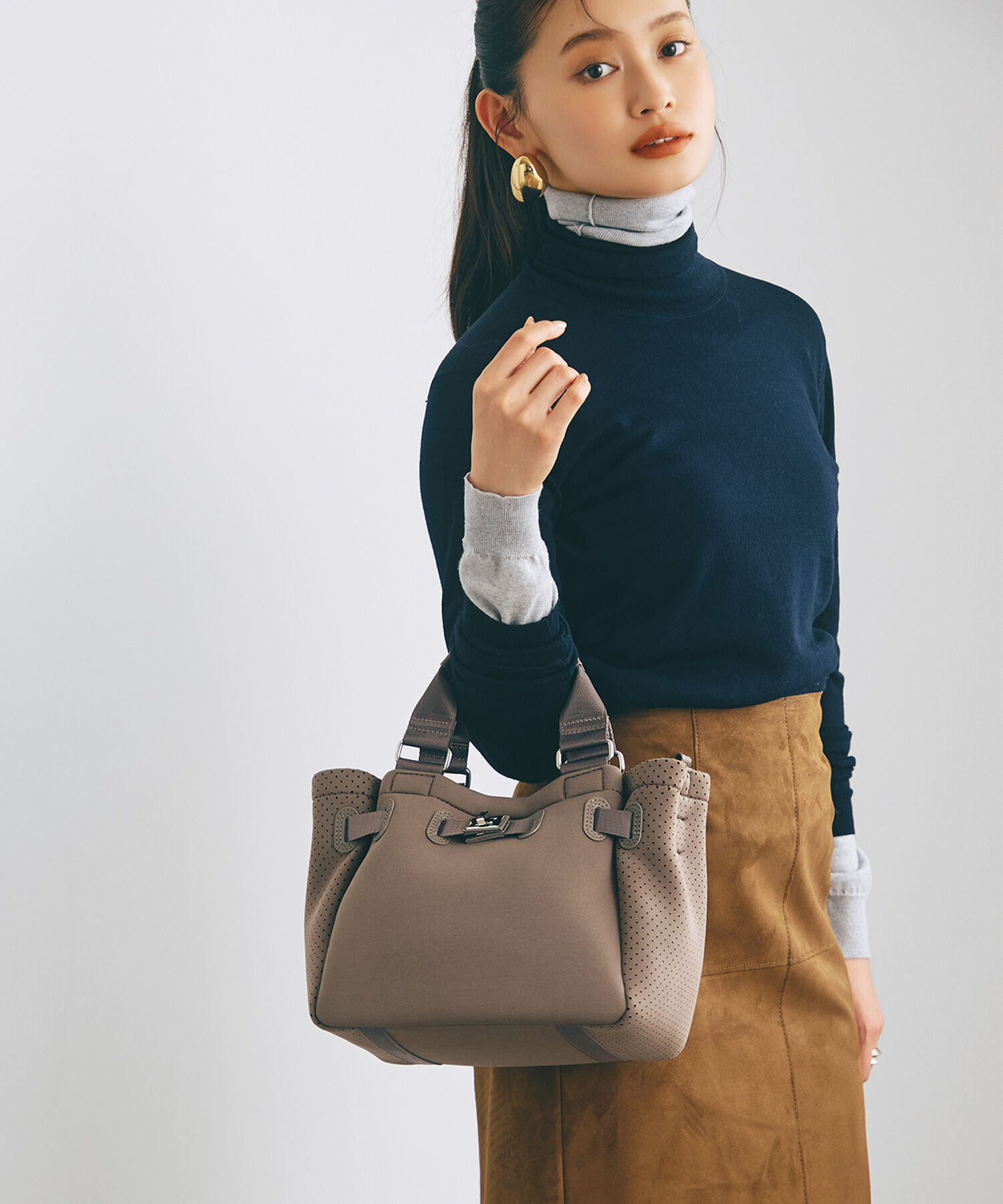 TOPKAPI TREASURE「【TREASURE TOPKAPI】ネオプレン 2way ミニ トートバッグ」|トートバッグ|