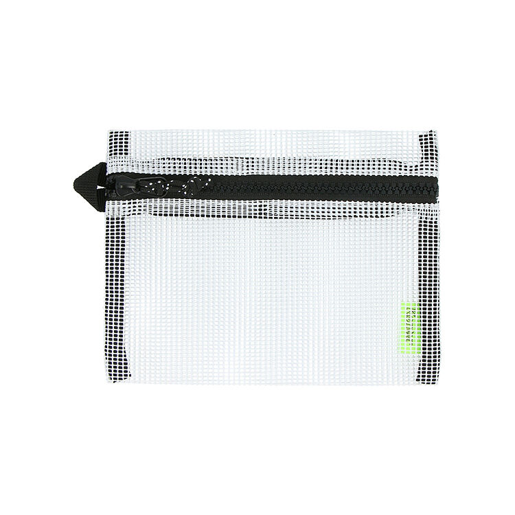  「コンター フラットケース メッシュM」|財布|ホワイト