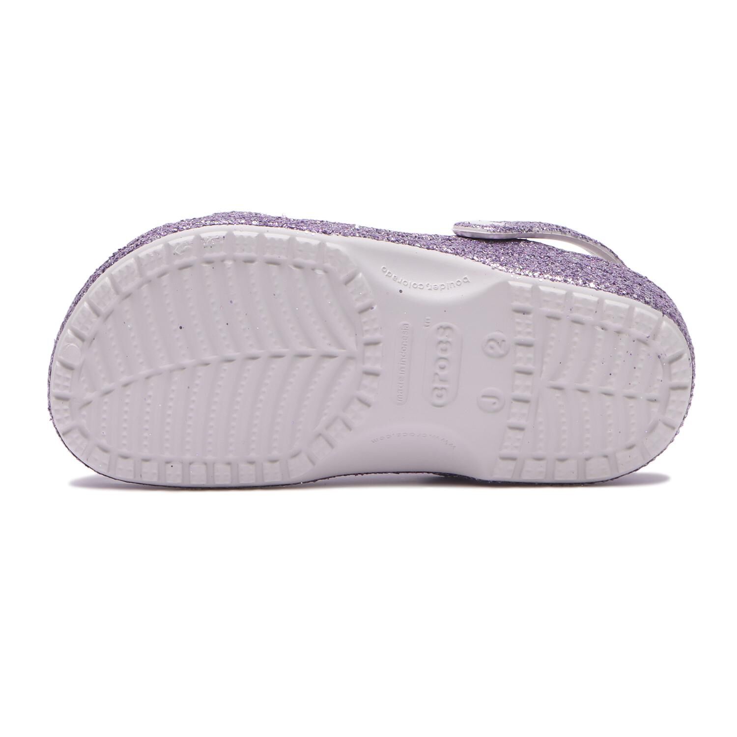 crocs「【crocs】18-21 CLS CHUNKY GLITTER CG K」|サンダル|