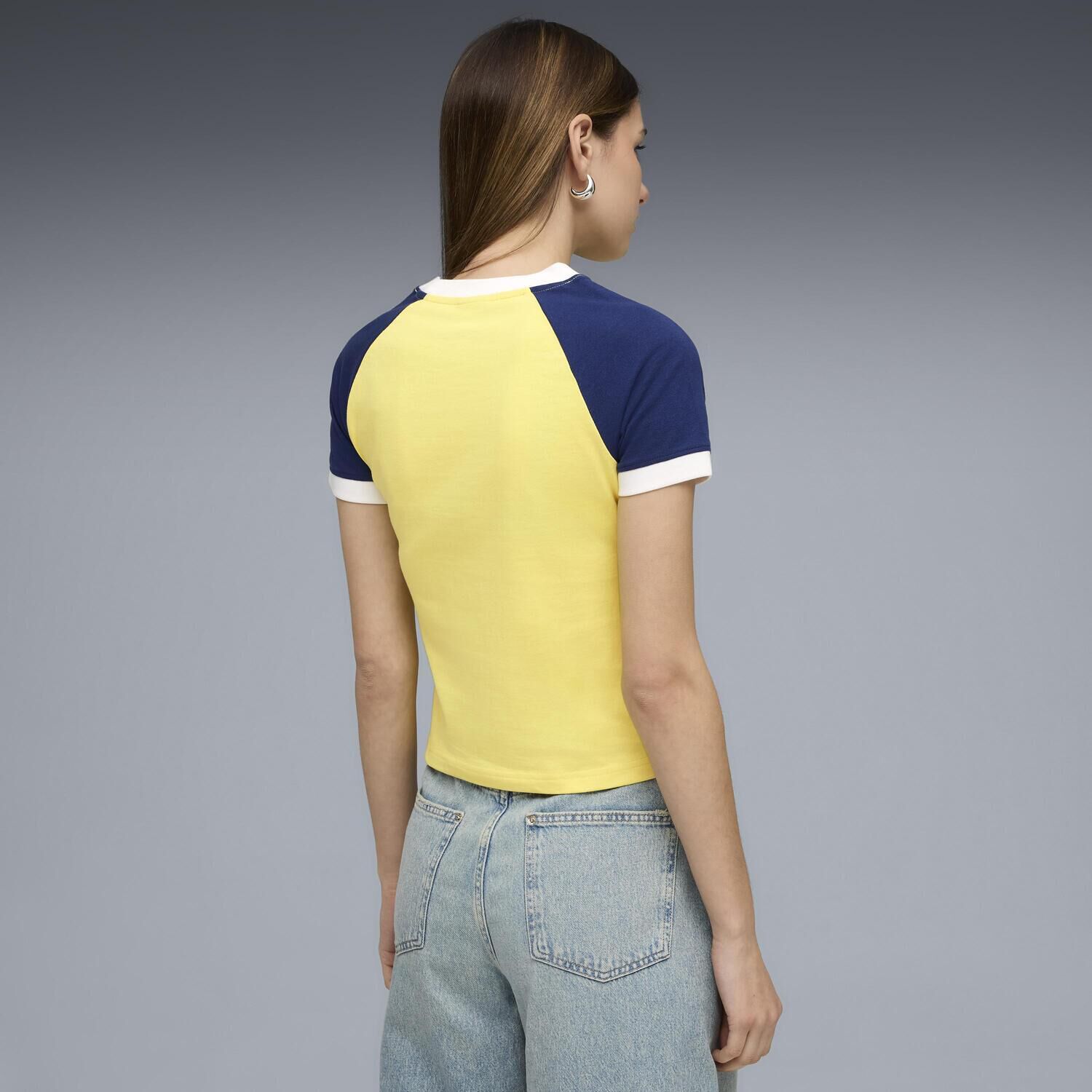 PUMA「【PUMA ｳｪｱ】W F.P.ARCHIVE SLIM RINGER TEE」|Tシャツ・カットソー|