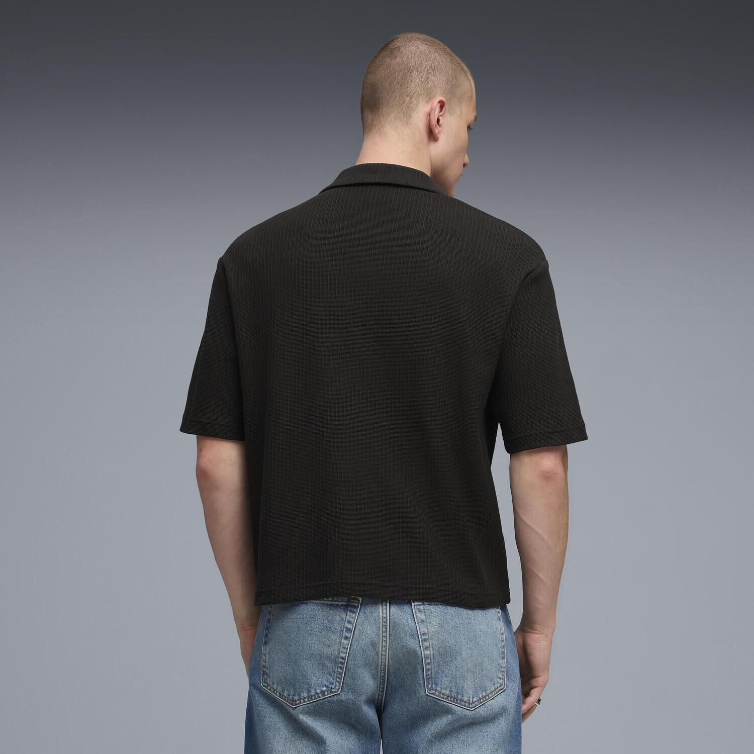 PUMA「【PUMA ｳｪｱ】M WARDROBE ESS WAFFLE SHIRT」|Tシャツ・カットソー|