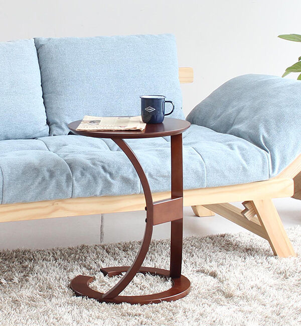 B-COMPANY「手元近くまで寄せられる　LOTUSサイドテーブル」|ステーショナリー|