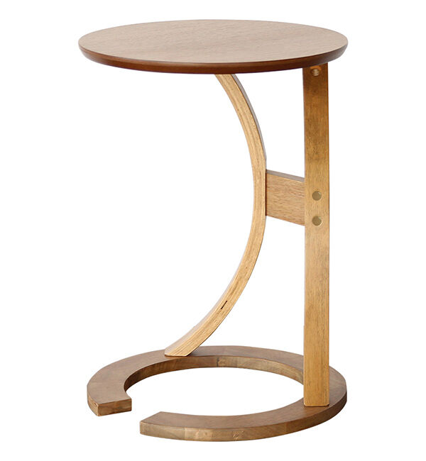 B-COMPANY「手元近くまで寄せられる　LOTUSサイドテーブル」|ステーショナリー|ｳﾞｨﾝﾃｰｼﾞﾅﾁｭﾗﾙ