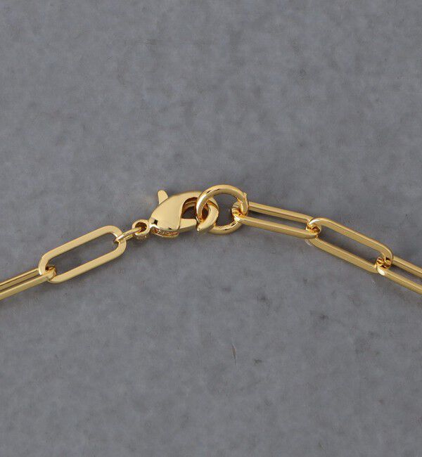 UNITED ARROWS「オーバルパヴェ チェーンネックレス」|ネックレス|