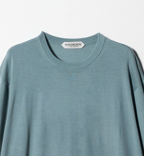 UNITED ARROWS「＜SOVEREIGN＞ハイゲージ クルーネックニット」|ニット・セーター|