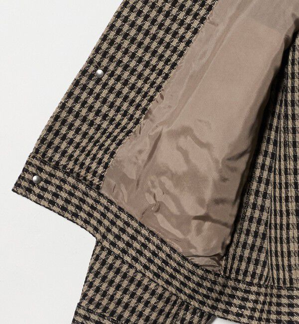 UNITED ARROWS「リネン バスケットツイル モダン トラッカージャケット」|ブルゾン・スタジャン|