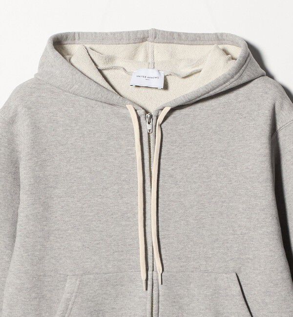 UNITED ARROWS「スウェット ジップアップ パーカー」|パーカー|
