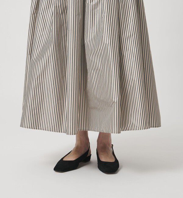 UNITED ARROWS「タフタ ボリューム ギャザースカート」|スカート|