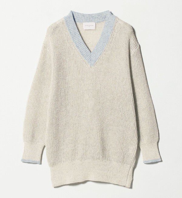 UNITED ARROWS「カラーヤーン Vネック ニット ‐ウォッシャブル‐」|ニット・セーター|