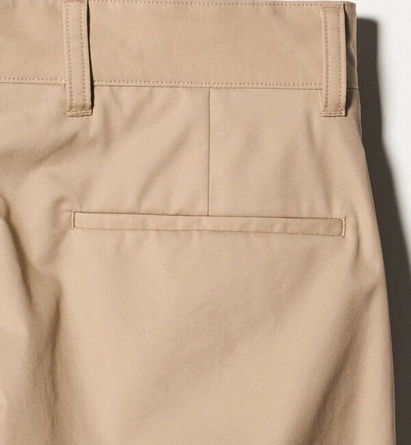 UNITED ARROWS「スムース タイプライター 2プリーツ リラックス トラウザース」|チノ|