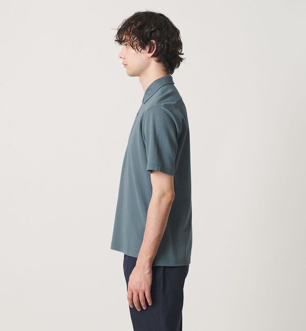 UNITED ARROWS「カノコ ワンピースカラー ポロシャツ COMFORT EASY-MODEL 抗菌防臭」|ポロシャツ|