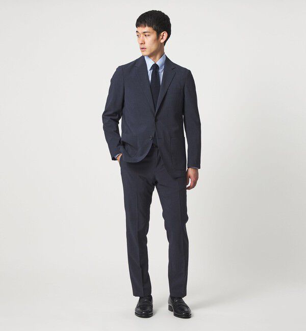 UNITED ARROWS「ポリエステル T＆T 2ボタン テーラードジャケット UA COZY ウォッシャブル ヨコストレッチ」|テーラードジャケット|