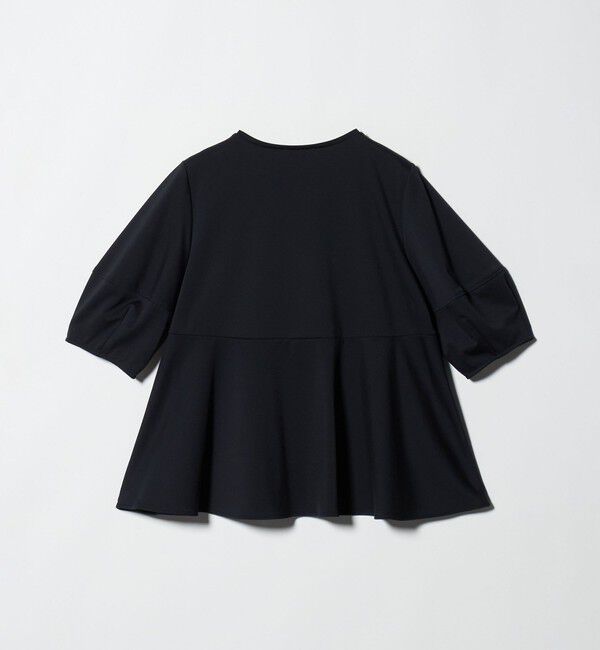 UNITED ARROWS「ポンチ ペプラム ショートスリーブ カットソー」|Tシャツ・カットソー|