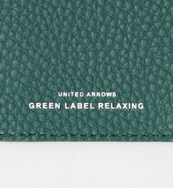 UNITED ARROWS green label relaxing「シボ レザーライク ID ホルダー」|名刺入れ・カードケース|
