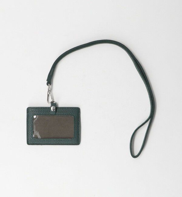 UNITED ARROWS green label relaxing「シボ レザーライク ID ホルダー」|名刺入れ・カードケース|