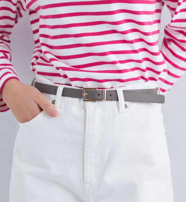 UNITED ARROWS green label relaxing「メタルサルカン ベルト」|ベルト|DK.GRAY