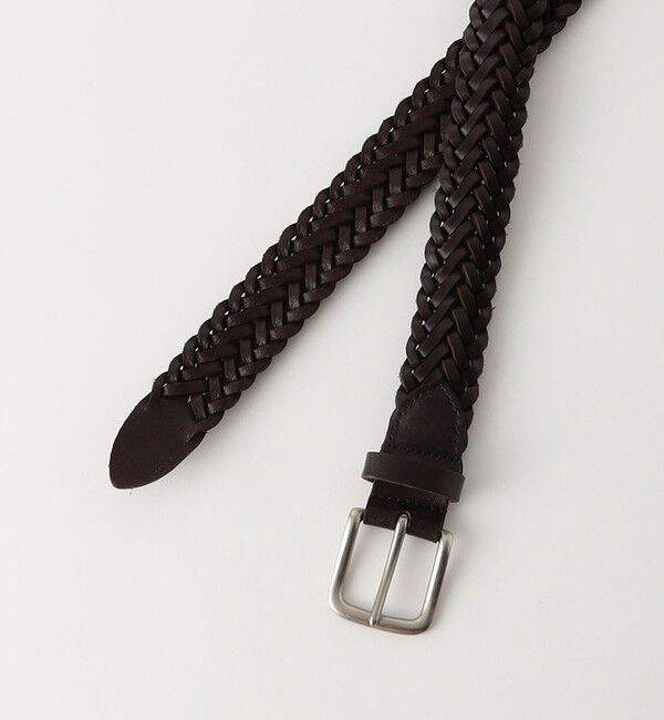 UNITED ARROWS green label relaxing「GLR 30mm レザー メッシュ ベルト」|ベルト|