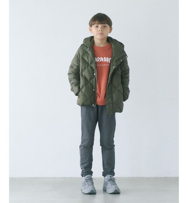UNITED ARROWS green label relaxing「＜TAION＞ シティ フード ダウンジャケット / キッズ  140cm-150cm」|ダウン|