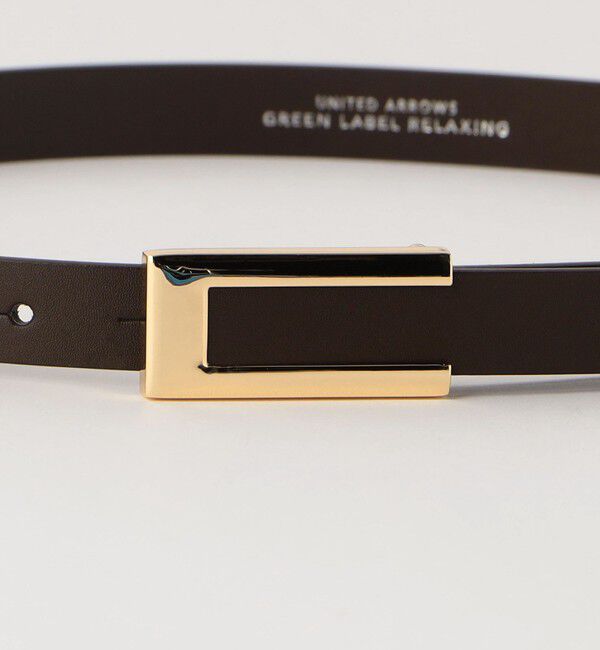 UNITED ARROWS green label relaxing「スクエアギボシ バックルベルト」|ベルト|