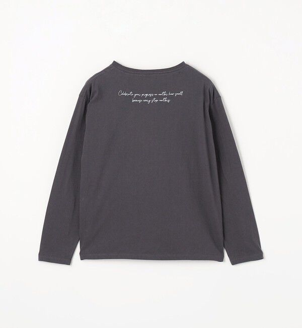 UNITED ARROWS green label relaxing「【WEB限定】＜at ease＞フォトプリント ロングスリーブ Tシャツ」|Tシャツ・カットソー|