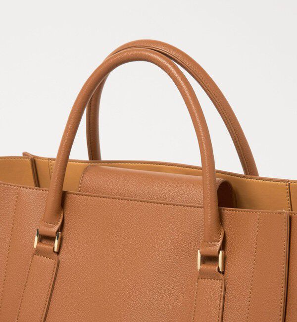 UNITED ARROWS green label relaxing「【WEB限定】トラペーズ ワイドベルト トートバッグ / A4 / 通勤」|トートバッグ|