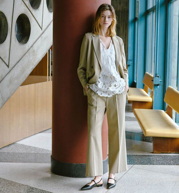 UNITED ARROWS green label relaxing「レース ノースリーブ ブラウス」|シャツ・ブラウス|