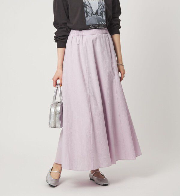 UNITED ARROWS green label relaxing「ポコポコ フレア スカート」|フレア|