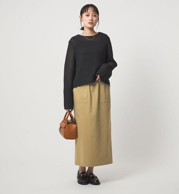 UNITED ARROWS green label relaxing「［size SHORT/TALLあり］オルマイ LI/MIX タイト スカート」|タイト|