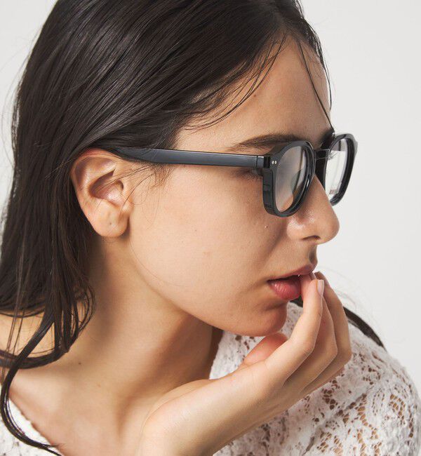 UNITED ARROWS green label relaxing「クラウンパント フルリム クリアレンズ メガネ」|メガネ|