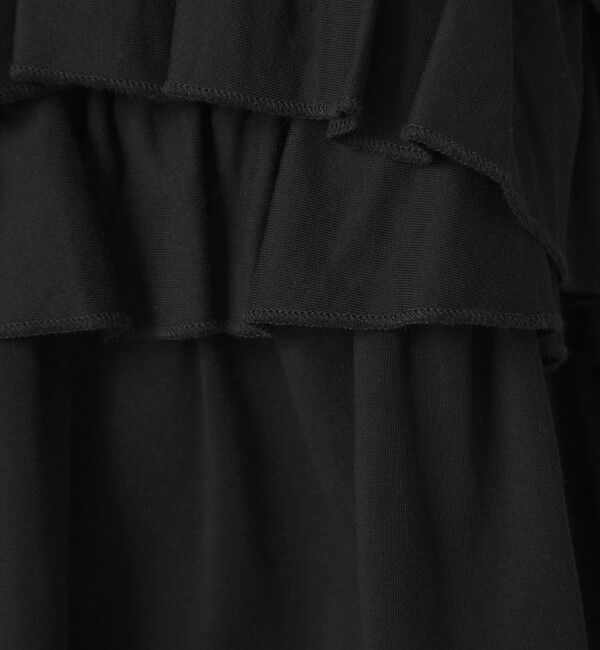 UNITED ARROWS green label relaxing「【WEB限定】＜at ease＞フロント フリル プルオーバー カットソー」|Tシャツ・カットソー|