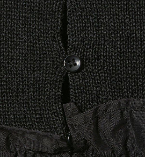 EMMEL REFINES「＜EMMEL REFINES＞EM ドッキングフリル 2WAY ニット」|ニット・セーター|