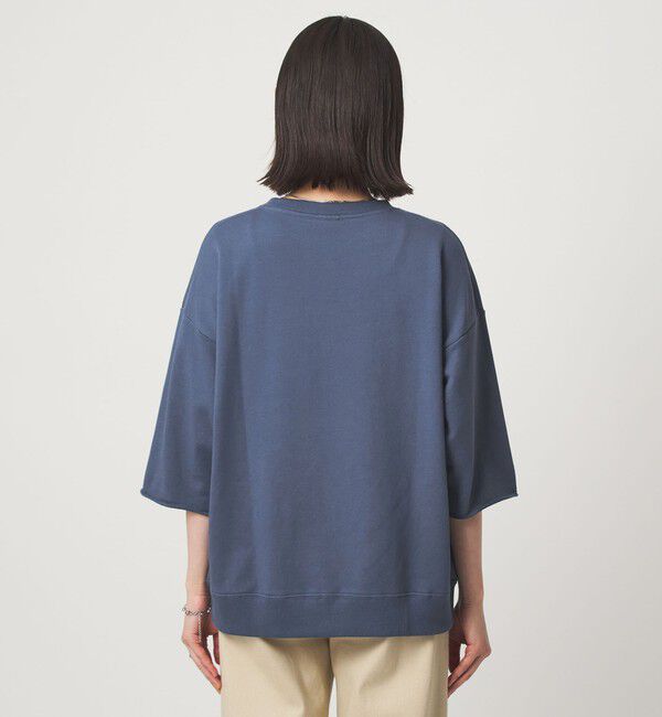 UNITED ARROWS green label relaxing「【別注】＜Champion＞6分袖 プリント スウェット プルオーバー」|Tシャツ・カットソー|