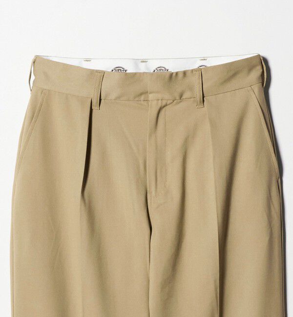UNITED ARROWS green label relaxing「【別注】＜Dickies＞GLR TR 1プリーツ ワイドテーパード パンツ スラックス」|スラックス|